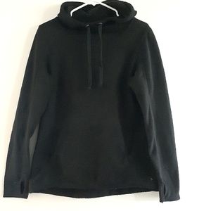 Danskin black pullover fleece hoodie
